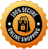100% Secure Online Shop Logo